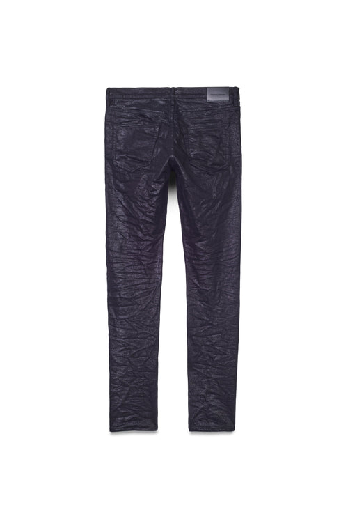 PURPLE BRAND P001 Black Lustre Snake Print Mens Apparel